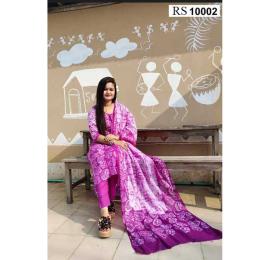 বাটিক থ্রি-পিস