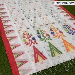 হাফসিল্ক কটকি বৈশখিী শাড়ি-1